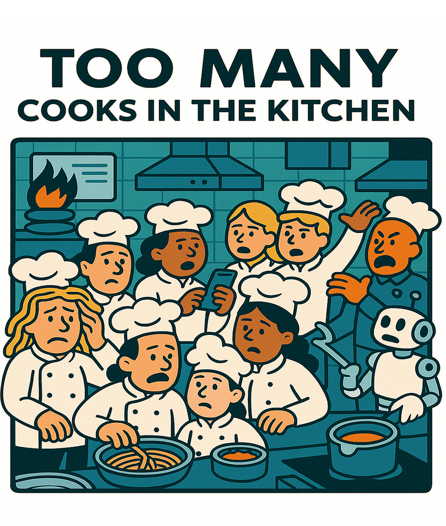 Too Many Cooks In The Kitchen